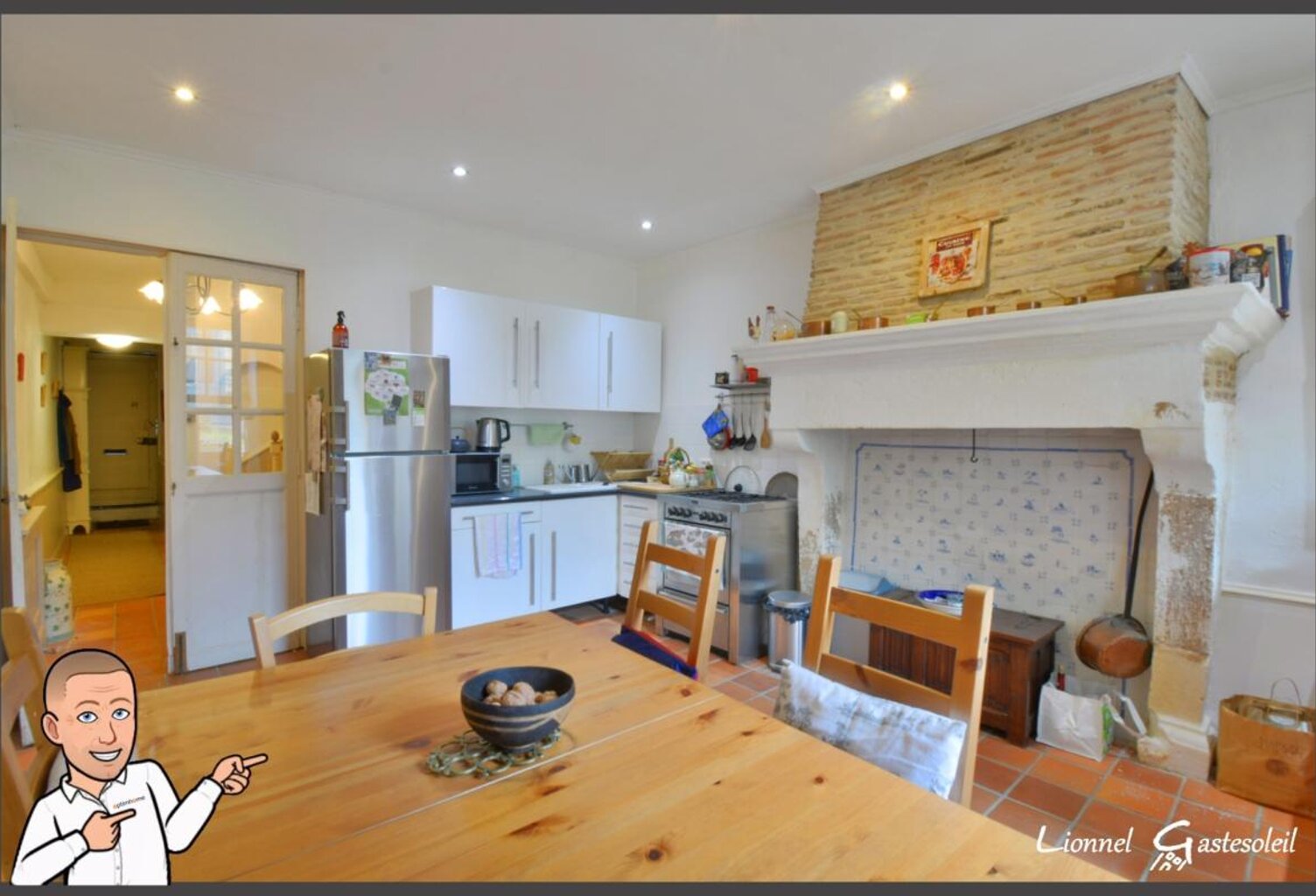 Maison à vendre 3/4 chambres à colombages au cœur de la bastide, idéale pour vivre ou investir à deux pas de la Dordogne à SAINTE FOY LA GRANDE (33) — photo 1
