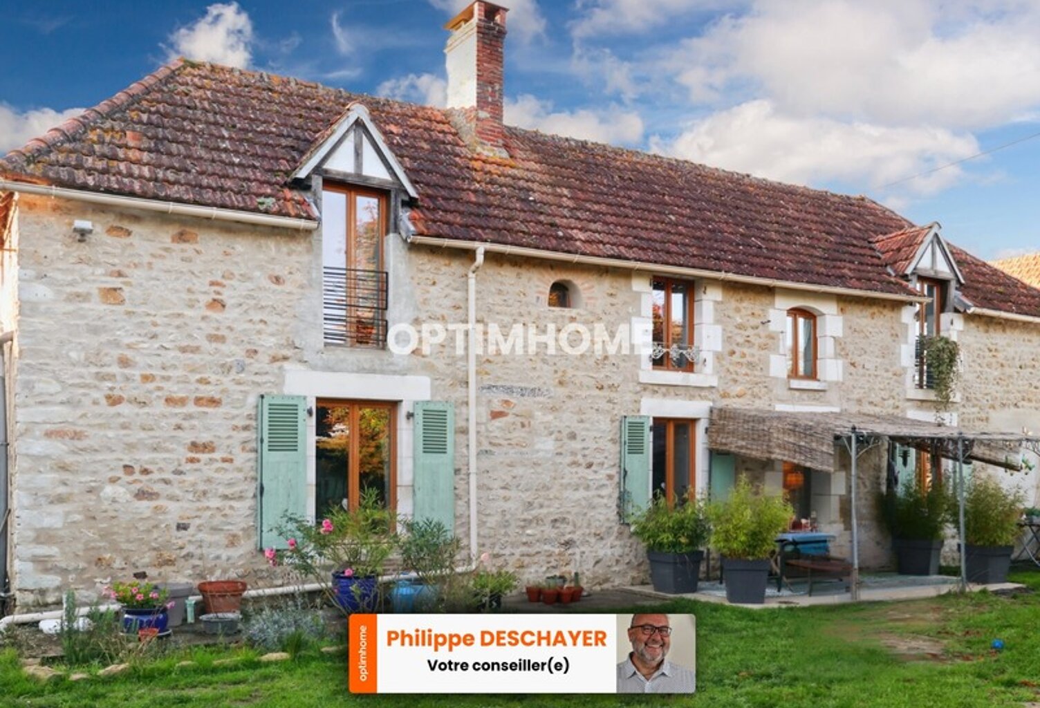Maison en Pierre de Charme et de Caractère - 5 pièces - 2 Chambres - Dépendances - Terrain 1039 m² -  COULONGES LES HEROLLES  (86) — photo 1