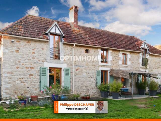 Maison en Pierre de Charme et de Caractère - 5 pièces - 2 Chambres - Dépendances - Terrain 1039 m² -  COULONGES LES HEROLLES  (86) — photo du bien