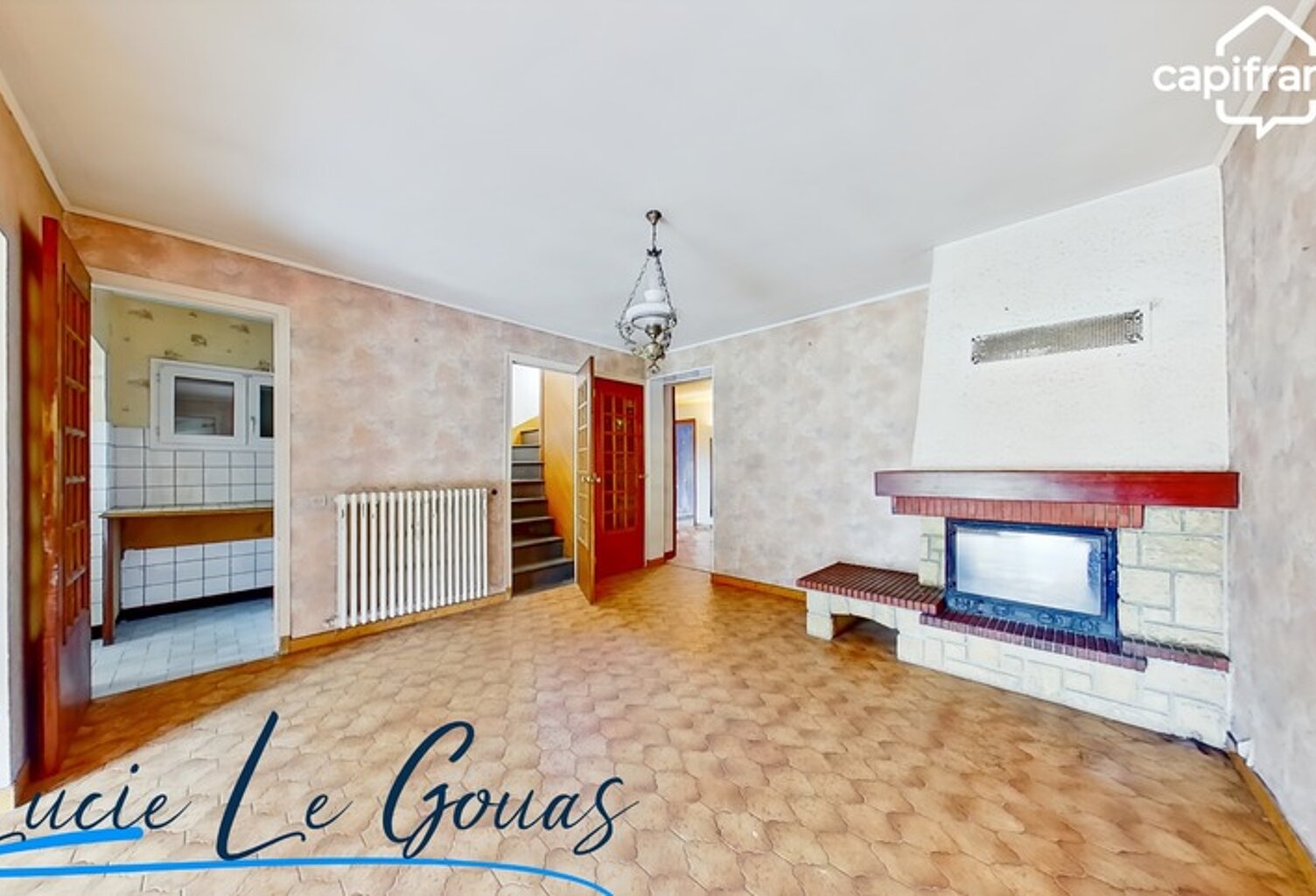 Maison mitoyenne 8 pièces à vendre PIENNES (54) commerce et terrain constructible — photo 1