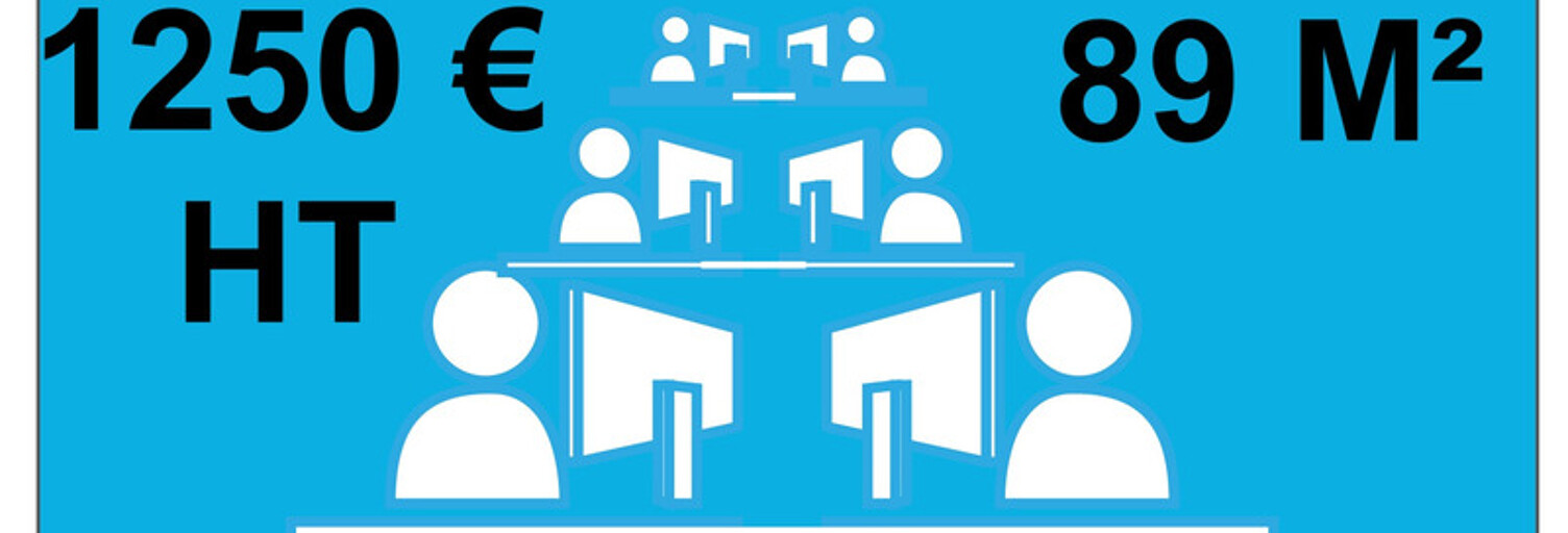 Bureau 1 Pièce 89 m² à louer à Le Plessis-Belleville (60330)