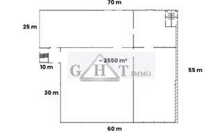 Local industriel  3600 m² à louer à Meaux (77100)