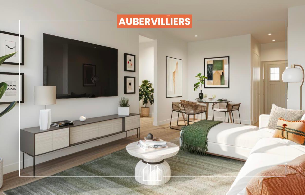 Appartement neuf 3 pièces 67 m² Aubervilliers 93300