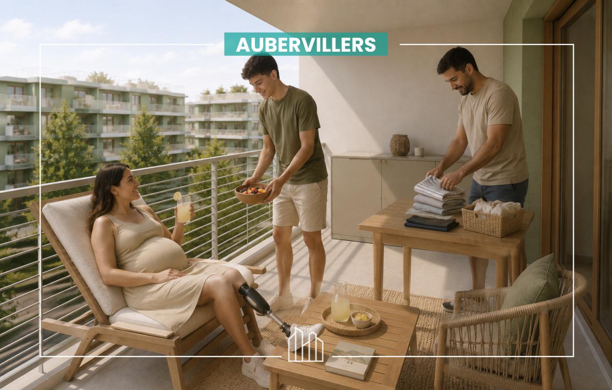 DOMAINE ARTHUR – PROCHE MÉTRO,&nbsp;
                                                                                      Appartement neuf
                                                                                     Aubervilliers&nbsp-&nbsp
                                                                                     93300