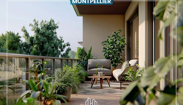 Appartement 2 pièces  à vendre Montpellier 34070