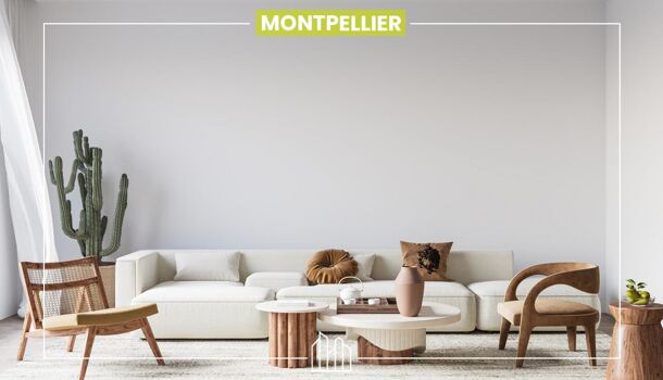 Appartement 2 pièces  à vendre Montpellier 34070