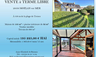 Maison 8 Pièces 133 m² à vendre à Moëlan-sur-Mer (29350)