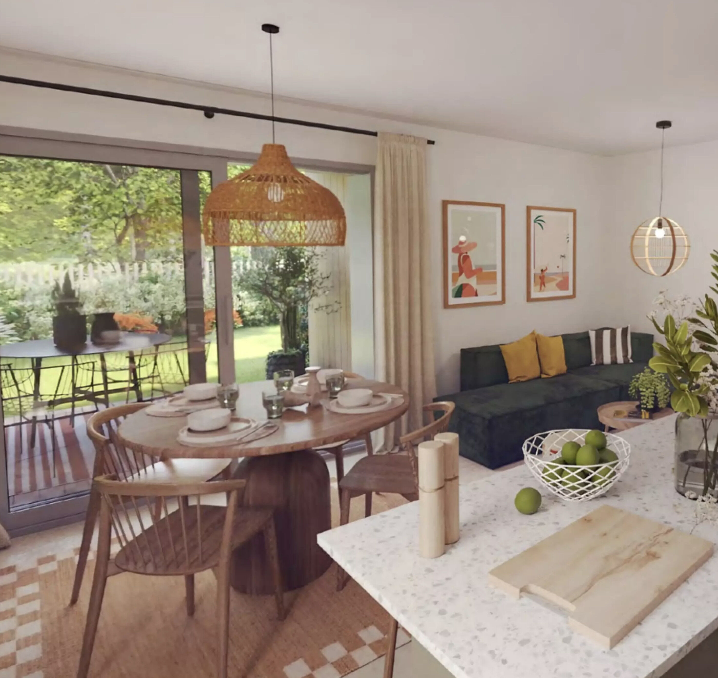 Appartement neuf 2 pièces 44 m²