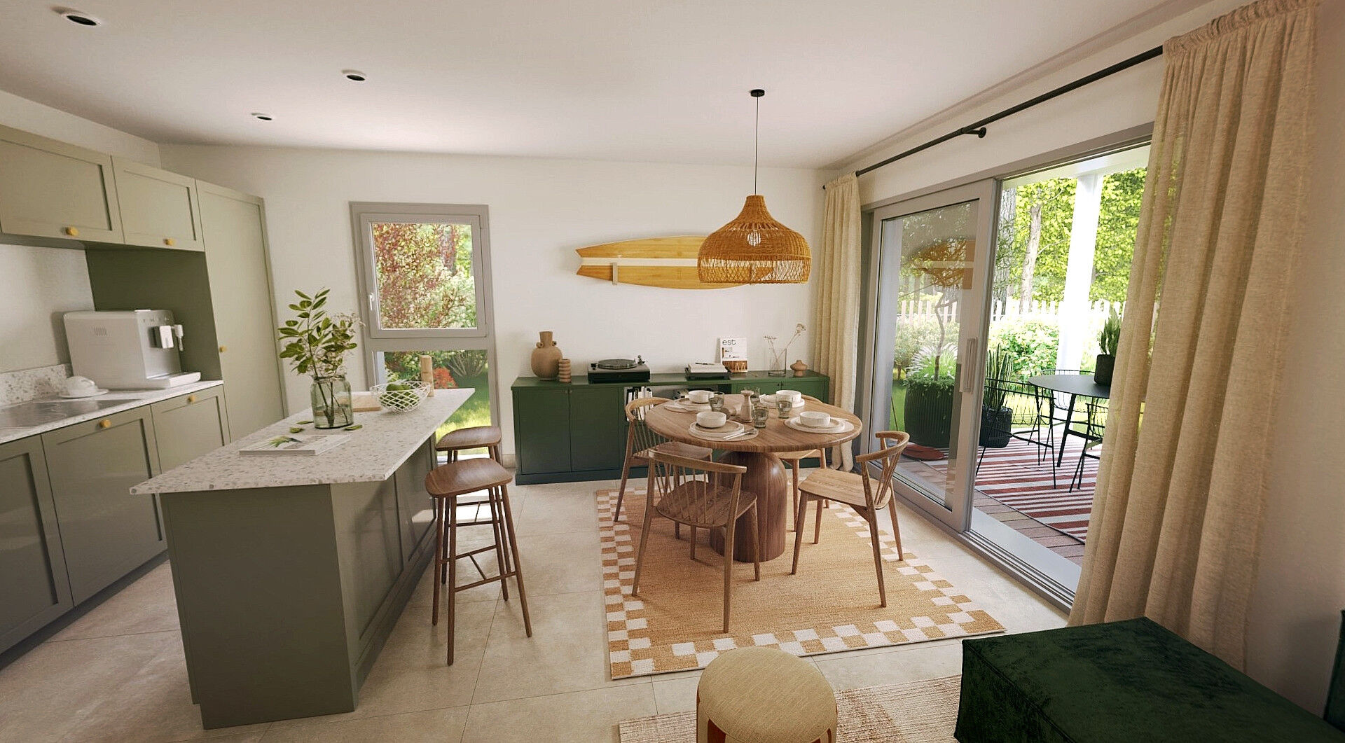 Appartement neuf 2 pièces 44 m²