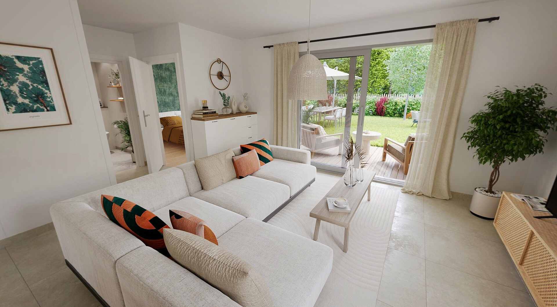 Appartement neuf 2 pièces 44 m²