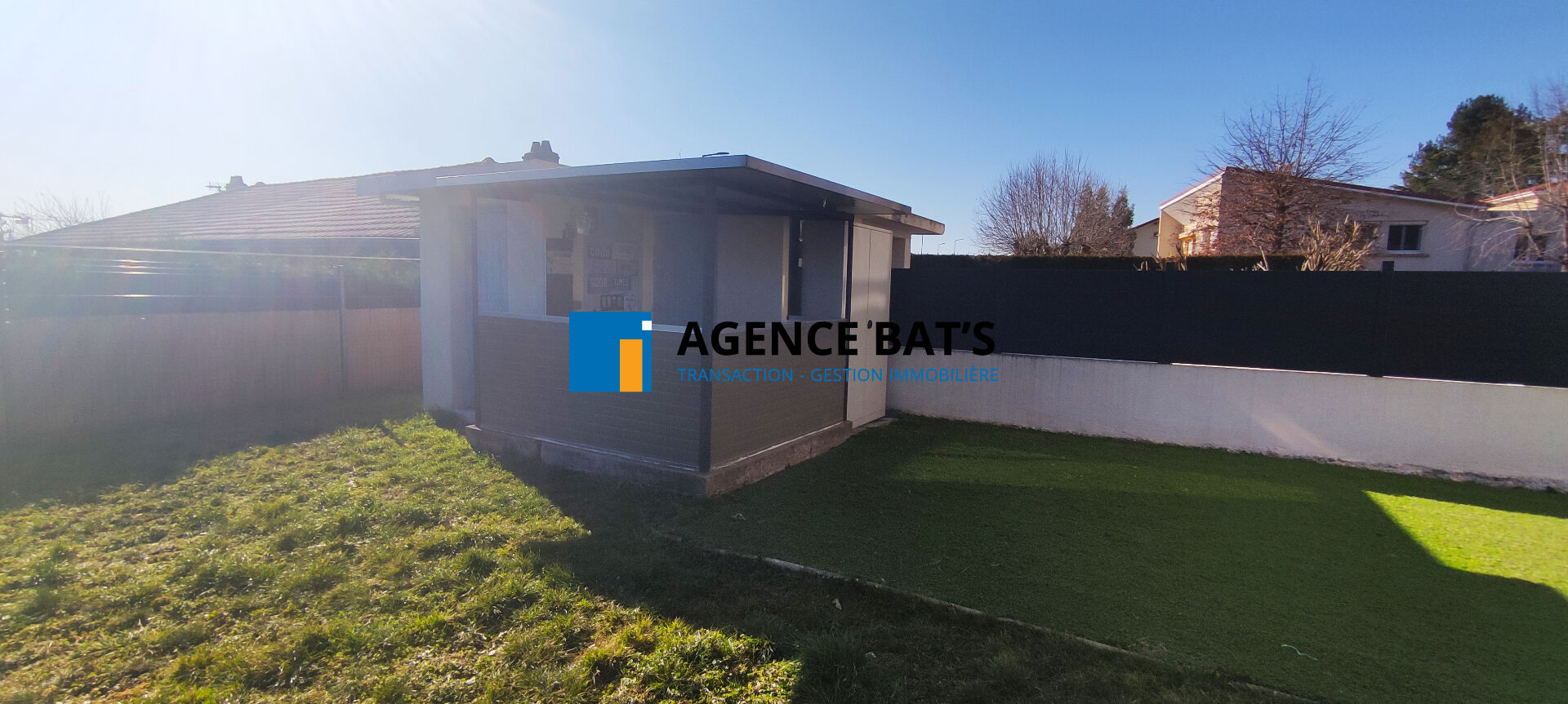 A VENDRE appartement + terrain non attenant