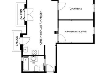 Appartement 3 pièces 215000 €