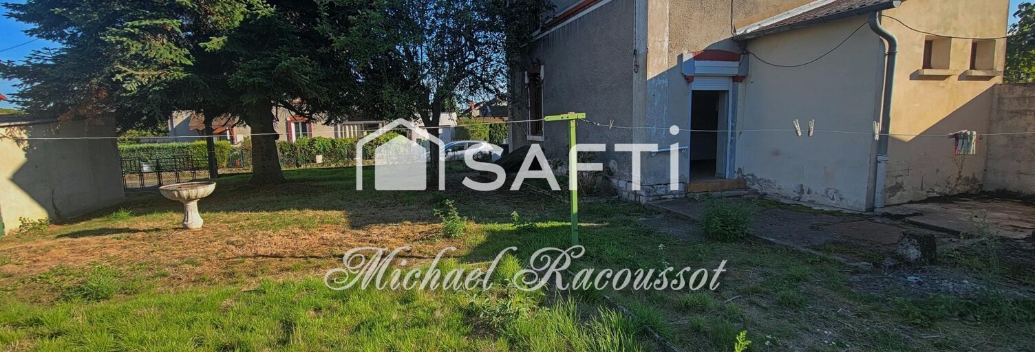 Maison 3 Pièces 64 m² à vendre à Saint-Vallier (71230)