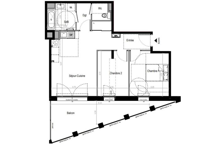 Vente Appartement 3 pièces — photo 4
