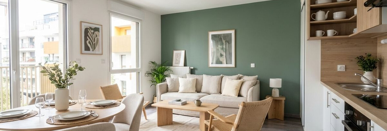 Appartement 2 Pièces 39 m² à vendre à Rennes (35000)