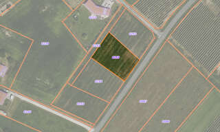 Terrain  1471 m² à vendre à Mérignac (17210)