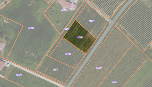 Terrain  à vendre Mérignac 17210