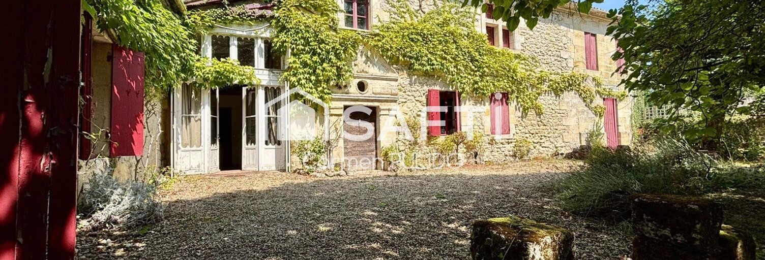 Maison 12 Pièces 305 m² à vendre à Civrac-de-Blaye (33920)