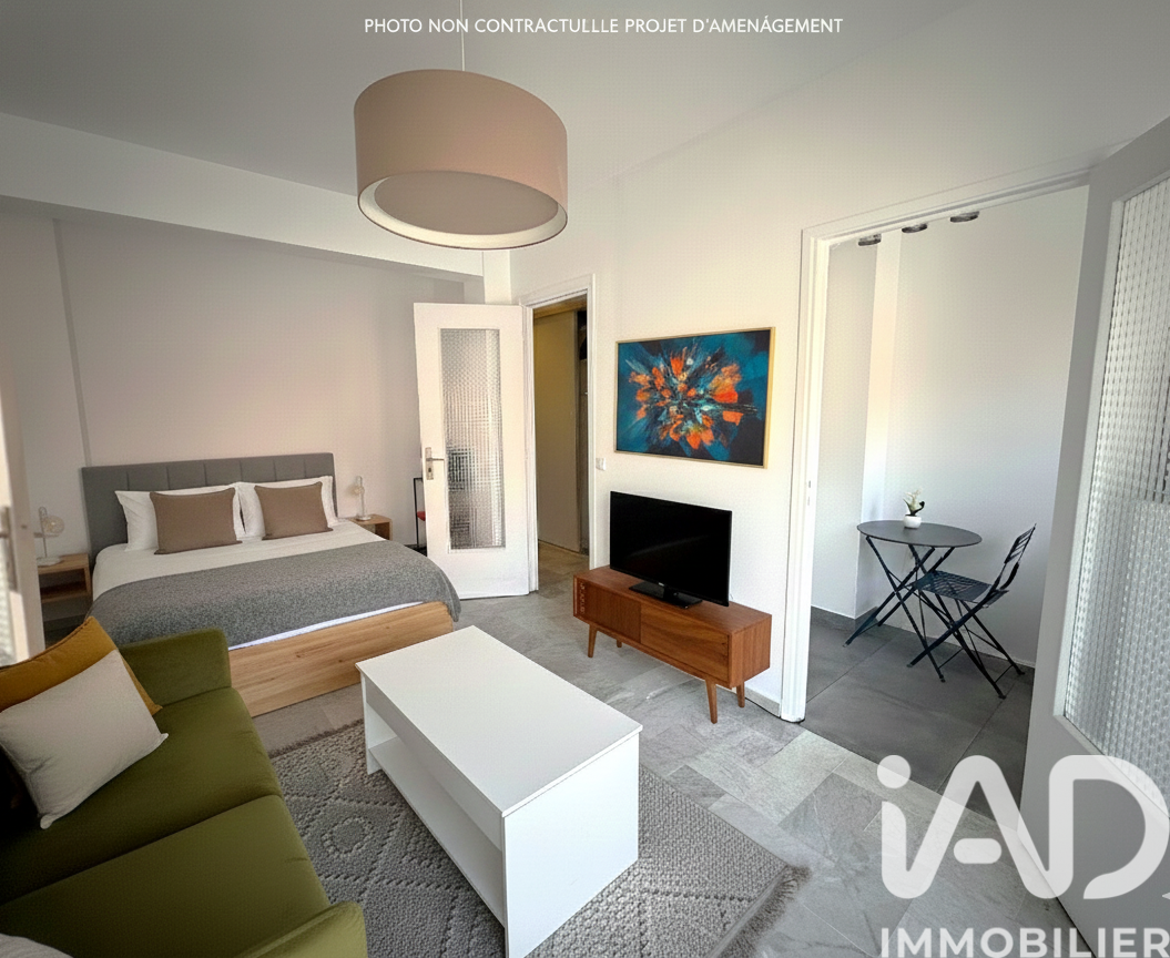 Appartement à vendre, 1 pièces, 27 m², Le Cannet