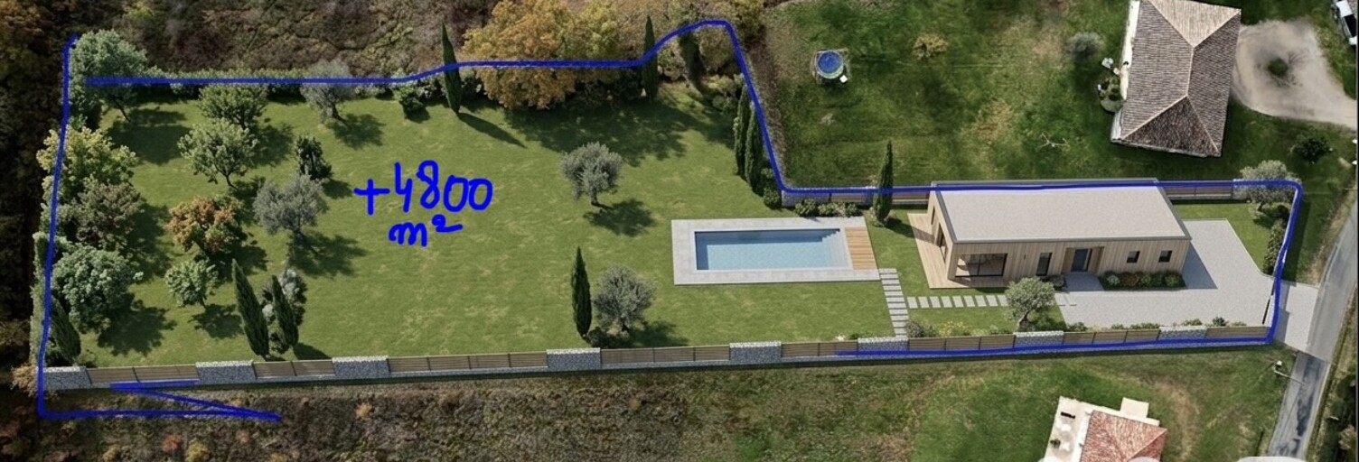 Terrain  4844 m² à vendre à Puycornet (82220)