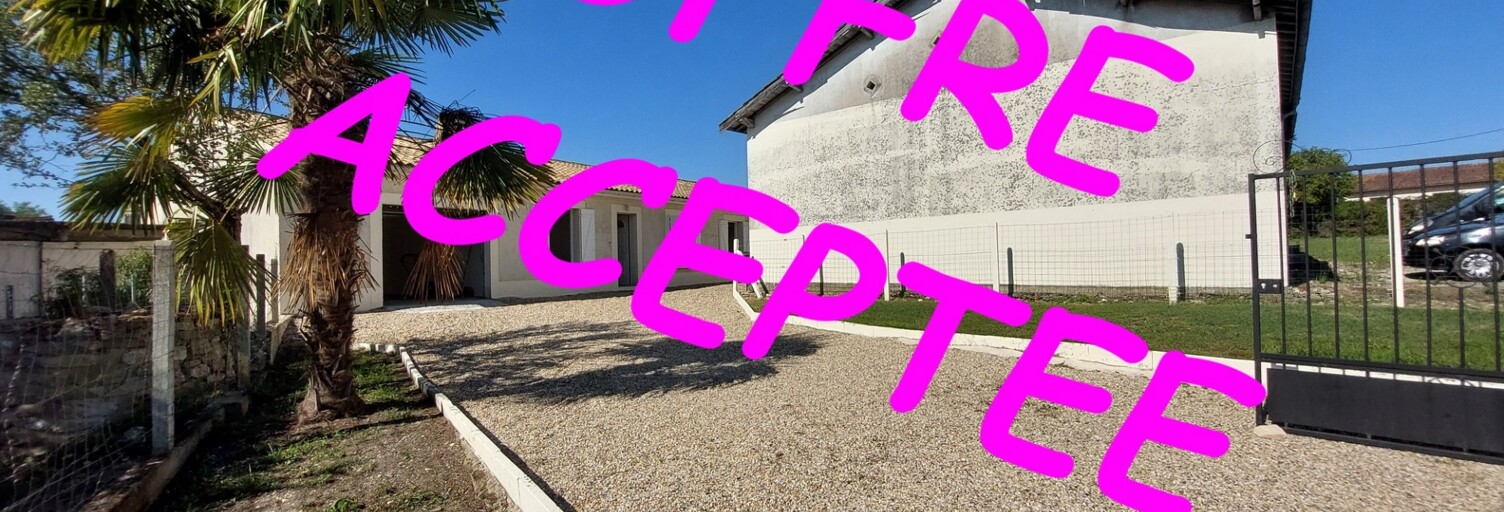 Maison 5 Pièces 110 m² à vendre à Gensac (33890)