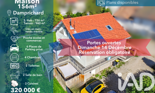 Maison 6 Pièces 157 m² à vendre à Damprichard (25450)