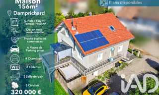 Maison 6 Pièces 157 m² à vendre à Damprichard (25450)