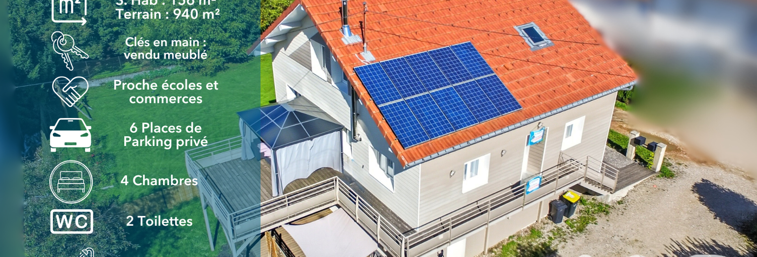 Maison 6 Pièces 157 m² à vendre à Damprichard (25450)