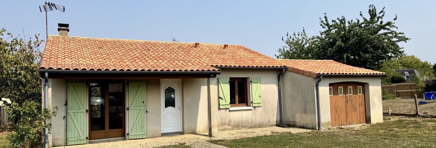 Maison 3 Pièces 64 m² à vendre à Dangé-Saint-Romain (86220)