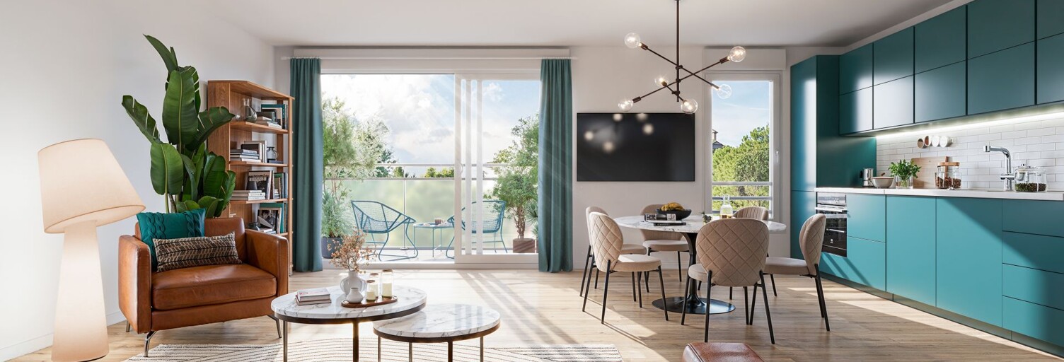 Appartement neuf T2, T3, T4 Pièce 40 à 83 m² à vendre à Le Mesnil-Esnard (76240)