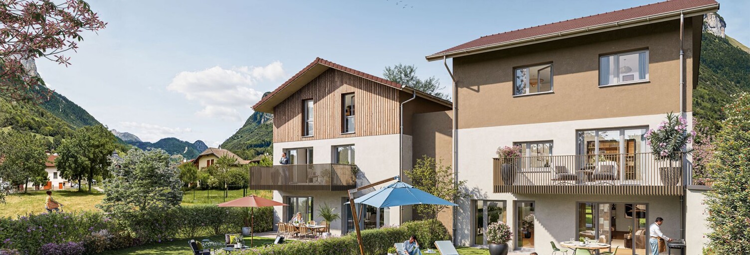 Appartement neuf T2, T3, T4 Pièce 45 à 84 m² à vendre à Saint-Ferréol (74210)