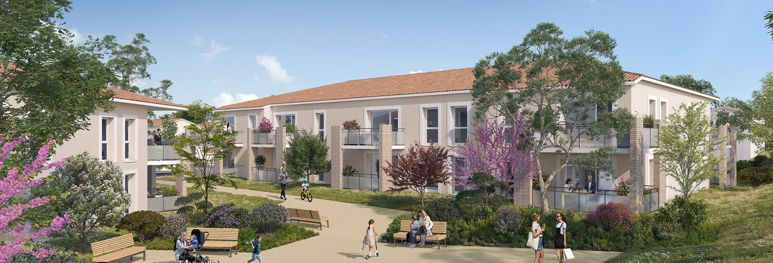 Appartement neuf T2, T3, T4 Pièce 43 à 90 m² à vendre à Cérons (33720)