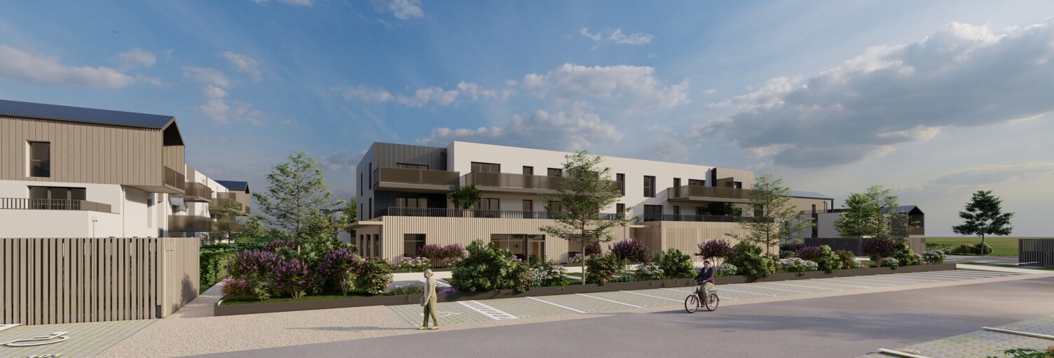 Appartement neuf T2, T3 Pièce 43 à 68 m² à vendre à Pouilly (57420)