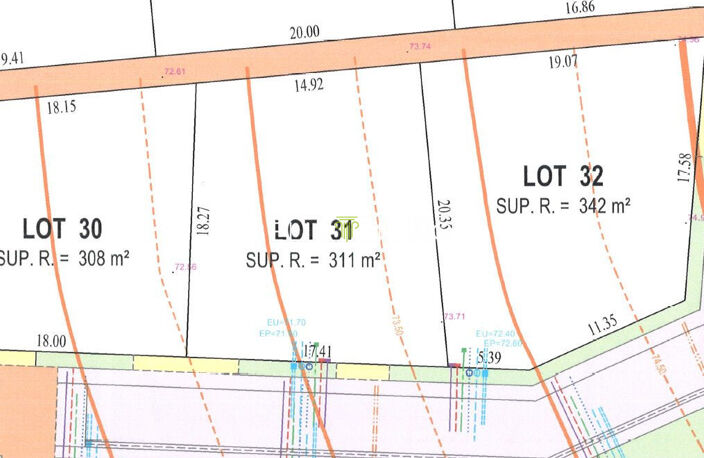 TERRAIN VIABILISE et frais de notaire réduits 311 M² — photo 2