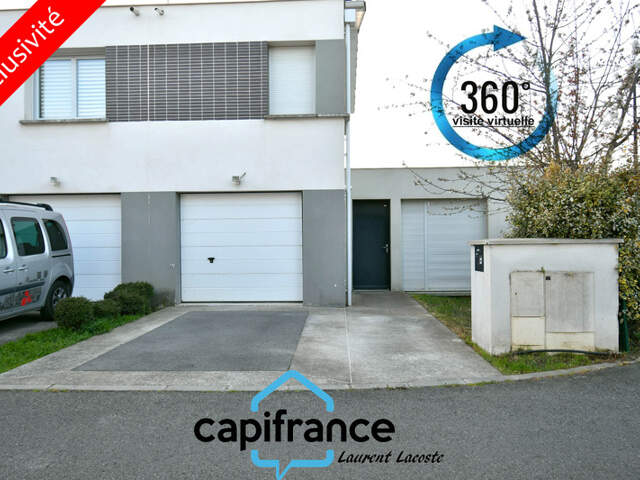 Maison à vendre 3 pièces TOURNEFEUILLE (31), proche Lac la Ramée - garage - jardin — photo du bien