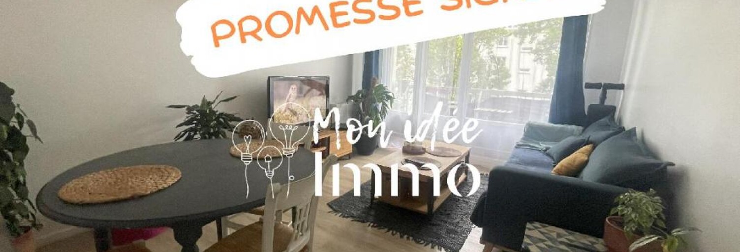 Appartement 2 Pièces 46 m² à vendre à Rezé (44400)