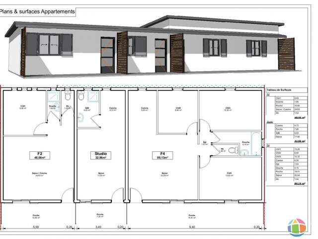 LOT DE 3 MAISONS A VENDRE ST-ANDRÉ CENTRE VILLE ILE DE LA RÉUNION — photo du bien