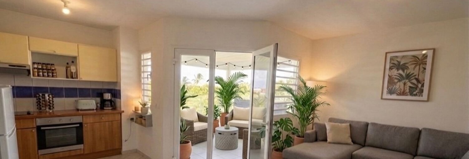 Appartement 2 Pièces 40 m² à vendre à Sainte-Anne (97180)