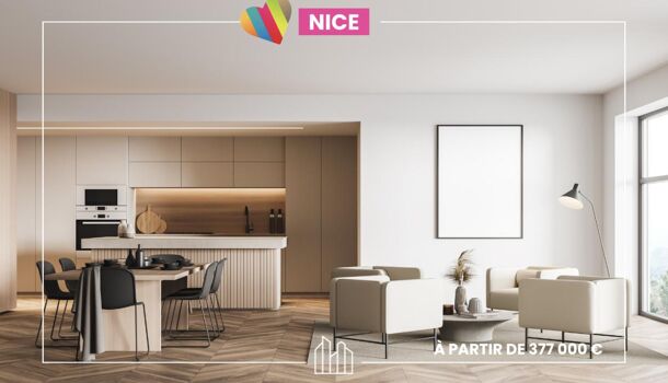 Appartement 3 pièces  à vendre Nice 06300