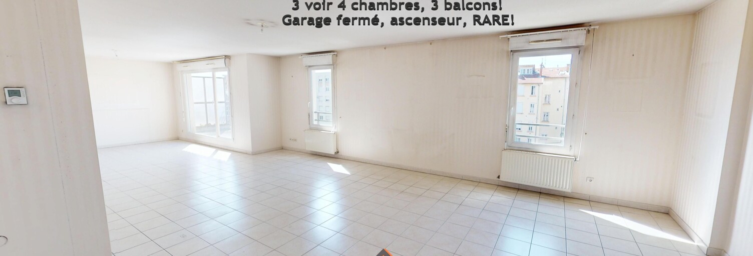 Appartement 6 Pièces 141 m² à vendre à Villeurbanne (69100)