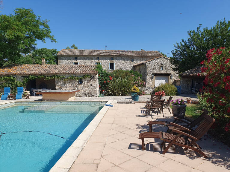 A Vendre GARD(30) - Proche Uzès : Magnifique mas P7 avec pis — photo 1