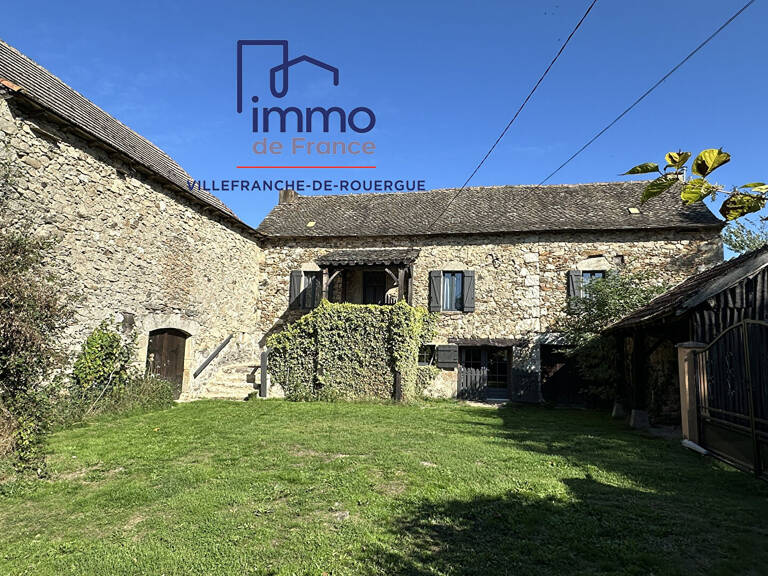 Corps de ferme La Salvetat Peyrales 128 m², 3 ch, grange, hangar sur 18 881 m² de terrain — photo 1