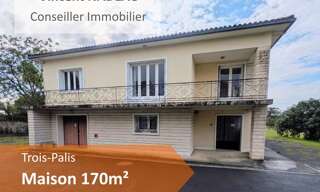 Maison 7 Pièces 170 m² à vendre à Trois-Palis (16730)