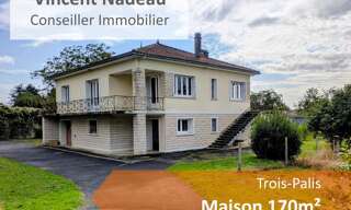 Maison 7 Pièces 170 m² à vendre à Trois-Palis (16730)