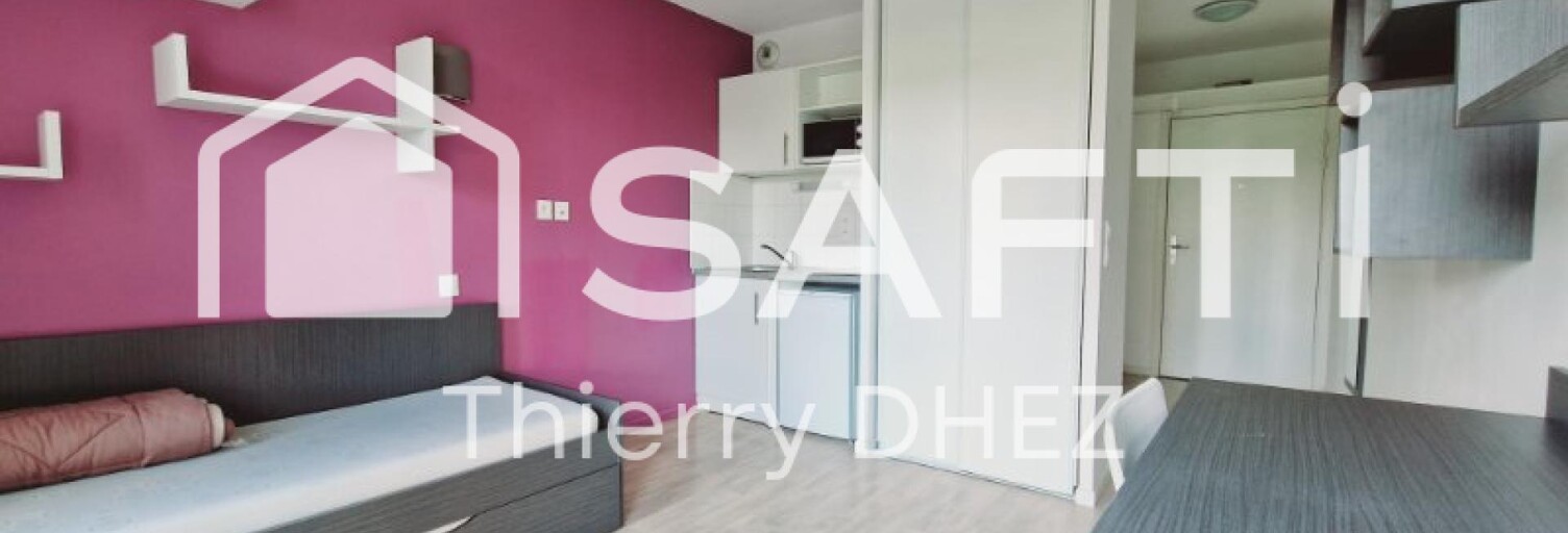 Appartement 1 Pièce 20 m² à vendre à Roubaix (59100)