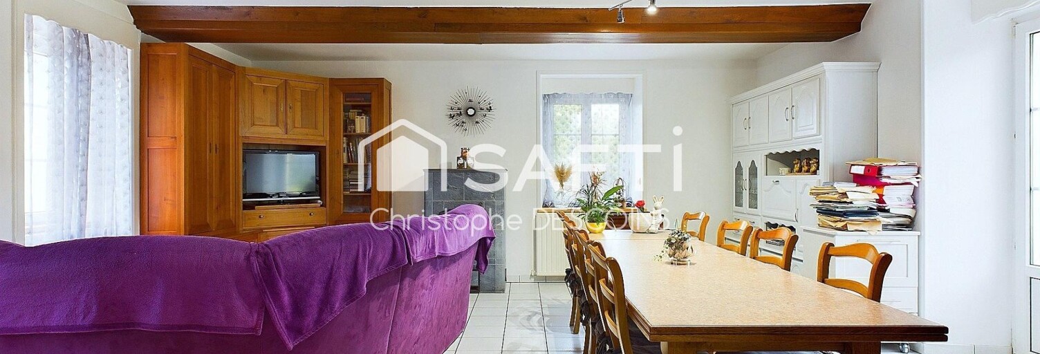 Maison 9 Pièces 190 m² à vendre à Marcillé-la-Ville (53440)