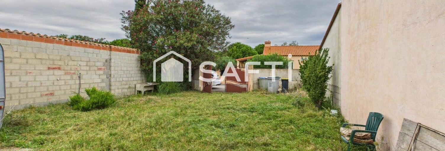 Terrain  274 m² à vendre à Sainte-Marie-la-Mer (66470)