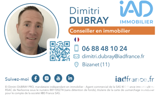 Maison 4 Pièces 96 m² à vendre à Bizanet (11200)