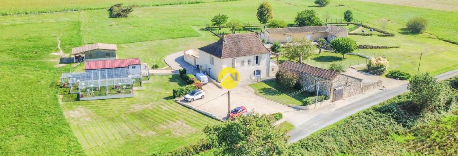 Maison 7 Pièces 199 m² à vendre à Beaumontois en Périgord (24440)