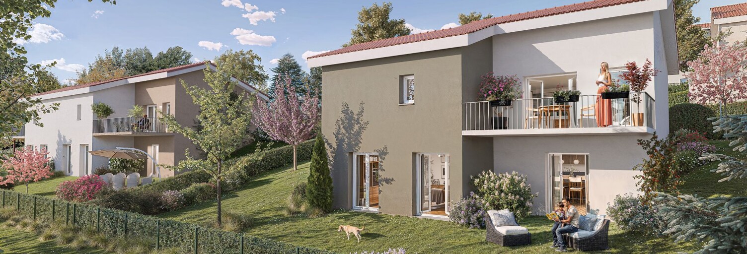 Appartement neuf T2, T3, T4, T5 Pièce 45 à 113 m² à vendre à Saint-Jean-Bonnefonds (42650)